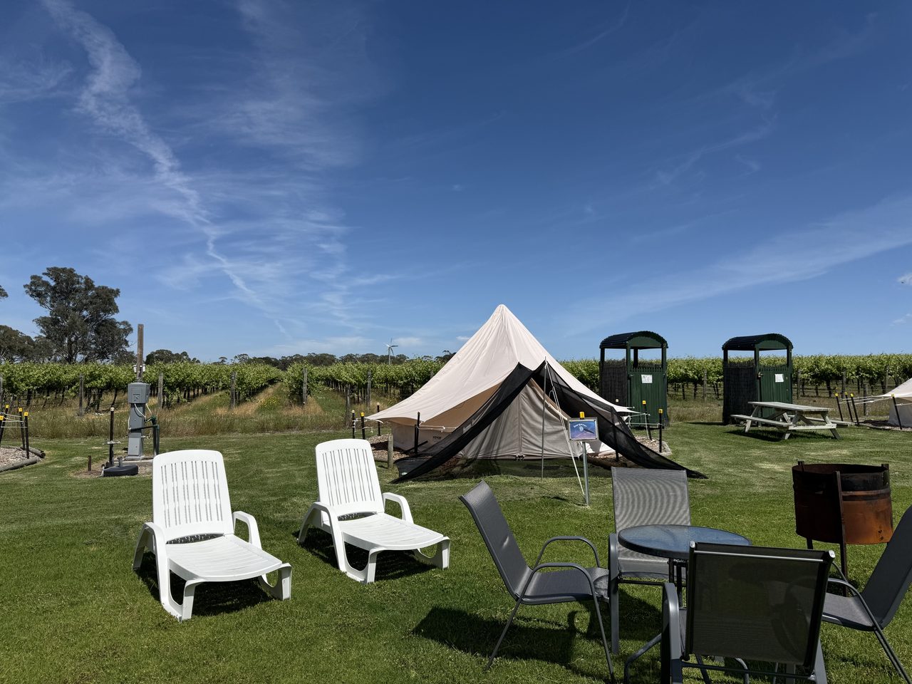 Star Gazer outdoor setting